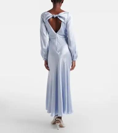 Gabriela Hearst Silk satin maxi dress | Thumbnail 4