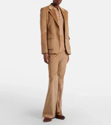 Gabriela Hearst Casius cashmere and silk polo shirt | Thumbnail 3