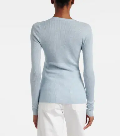 Gabriela Hearst Aiste cashmere, silk, and hemp cardigan | Thumbnail 3 Gabriela Hearst Aiste cashmere, silk, and hemp cardigan | Thumbnail 3