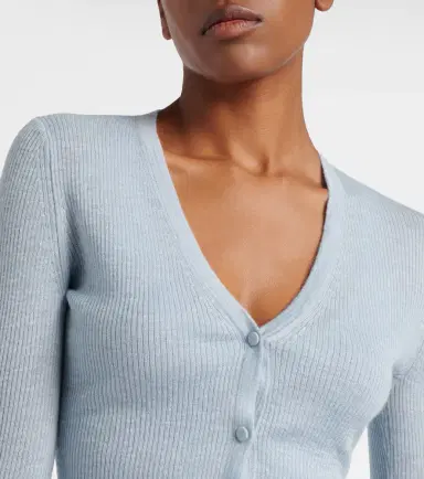 Gabriela Hearst Aiste cashmere, silk, and hemp cardigan | Thumbnail 6 Gabriela Hearst Aiste cashmere, silk, and hemp cardigan | Thumbnail 6