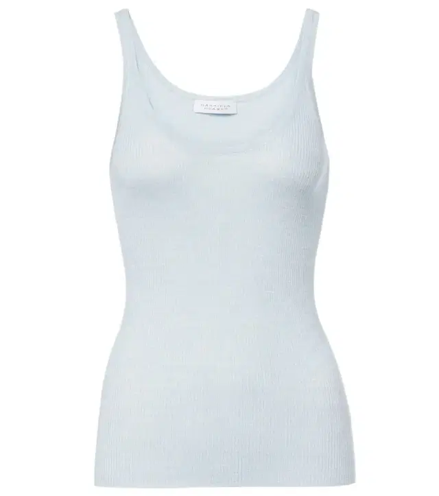 Gabriela Hearst Cinxia cashmere, silk, and hemp tank top