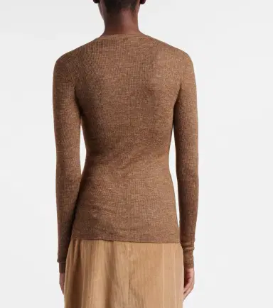 Gabriela Hearst Aiste cashmere, silk, and hemp cardigan | Thumbnail 2 Gabriela Hearst Aiste cashmere, silk, and hemp cardigan | Thumbnail 2