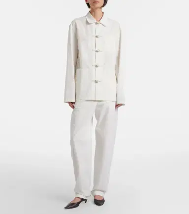 The Row Behati cotton poplin jacket | Thumbnail 5 The Row Behati cotton poplin jacket | Thumbnail 5
