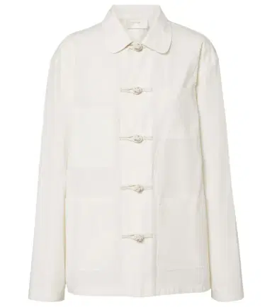 The Row Behati cotton poplin jacket | Thumbnail 1 The Row Behati cotton poplin jacket | Thumbnail 1