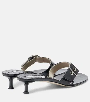 CHRISTEN Helix patent leather thong sandals | Thumbnail 4