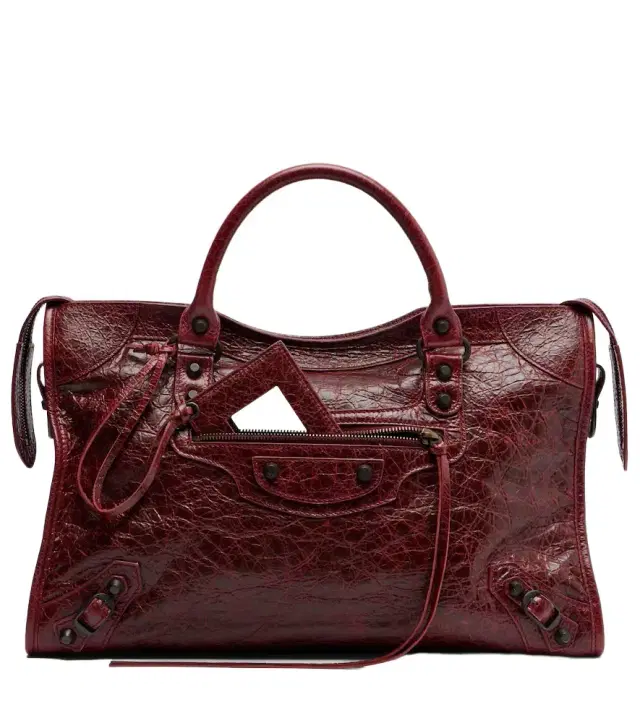 Le City Medium leather top-handle bag