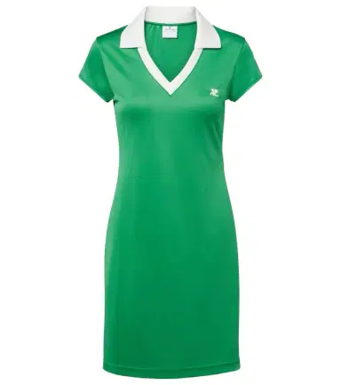 Courreges Courrèges Jersey polo dress | Thumbnail 1 Courreges Courrèges Jersey polo dress | Thumbnail 1