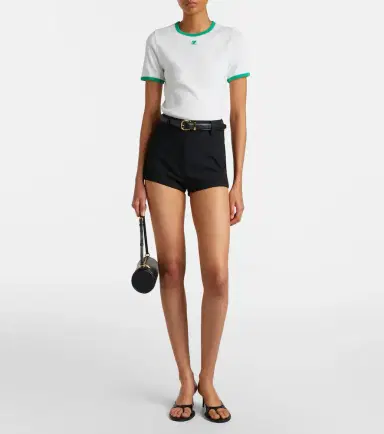 Courrèges Courrèges Cotton jersey T-shirt | Thumbnail 4