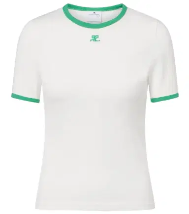 Courrèges Courrèges Cotton jersey T-shirt | Thumbnail 1