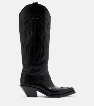 Gabriela Hearst Capitana leather cowboy boots | Thumbnail 3