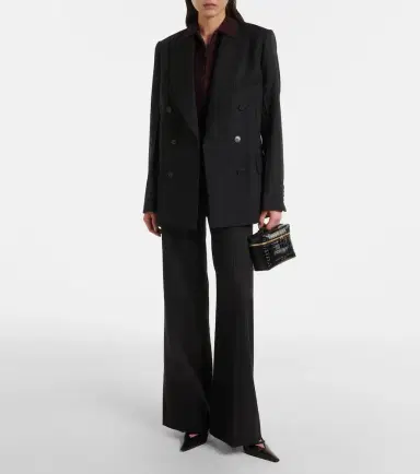 Victoria Beckham Vanity croc-effect leather vanity bag | Thumbnail 5