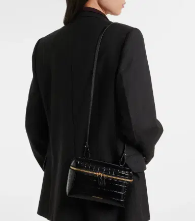Victoria Beckham Vanity croc-effect leather vanity bag | Thumbnail 6