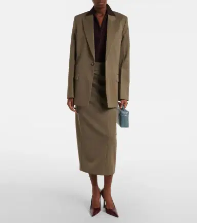 Victoria Beckham Vanity leather vanity bag | Thumbnail 4