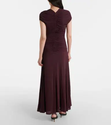 Tove Avita ruched jersey maxi dress | Thumbnail 4 Tove Avita ruched jersey maxi dress | Thumbnail 4