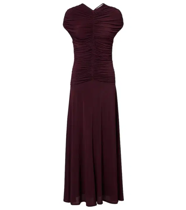 Tove Avita ruched jersey maxi dress