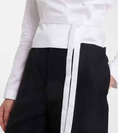 Tove Bronte cotton wrap top | Thumbnail 6