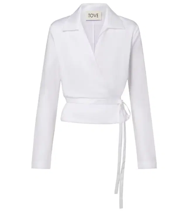 Bronte cotton wrap top