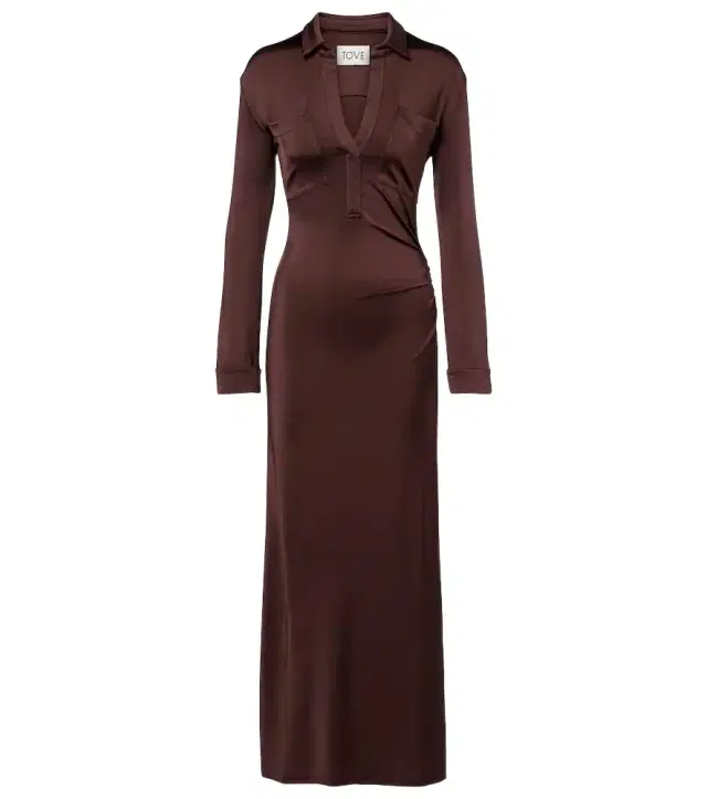 Iana jersey shirt dress