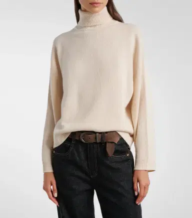 Brunello Cucinelli Monili cashmere turtleneck sweater | Thumbnail 5