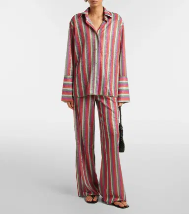 Oséree Oséree Lumière striped shirt | Thumbnail 3