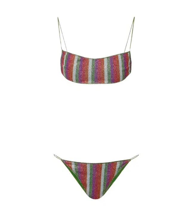 Oseree Oséree Lumière striped bikini