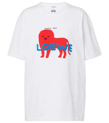 Loewe Logo cotton jersey T-shirt | Thumbnail 1