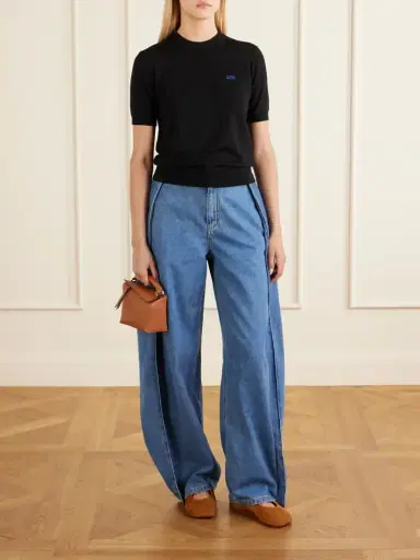 Loewe Anagram-embroidered Wool-blend Sweater | Thumbnail 2