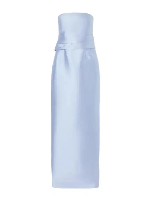 Solace London Ingrid Pleated Satin-twill Gown