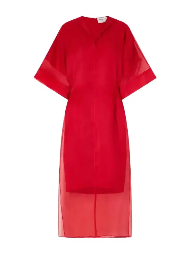 The Zuri Silk-organza Midi Dress