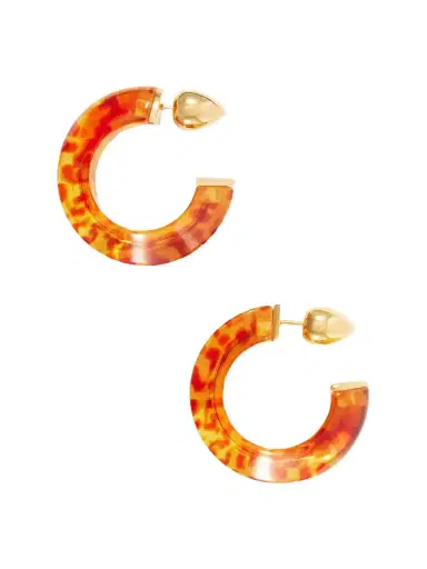 Alaïa Edge Gold-tone Earrings | Thumbnail 1 Alaïa Edge Gold-tone Earrings | Thumbnail 1