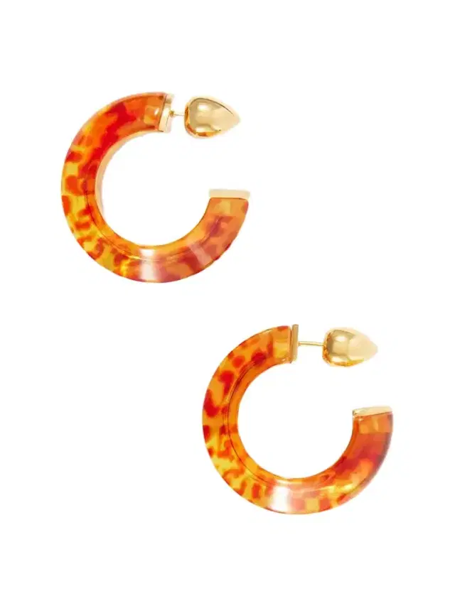 Alaïa Edge Gold-tone Earrings