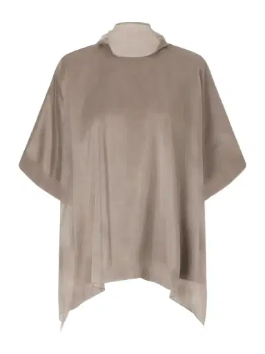Brandon Maxwell The Cali Tie-detailed Layered Silk-organza Blouse | Thumbnail 1