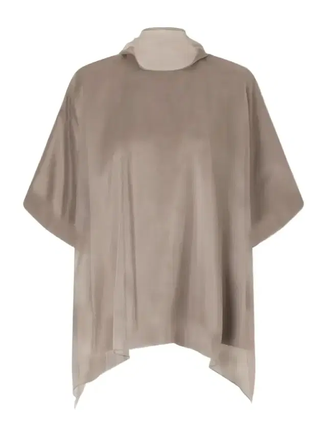The Cali Tie-detailed Layered Silk-organza Blouse