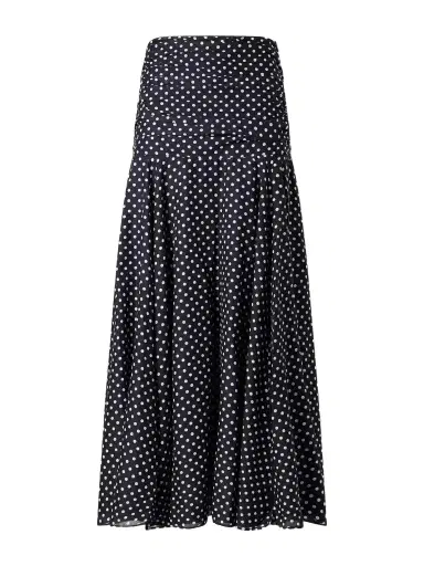 Charo Ruiz Senda Polka-dot Cotton-blend Maxi Skirt | Thumbnail 1