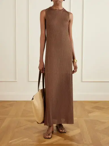 Veronica de Piante Gabby Ribbed Maxi Dress | Thumbnail 2