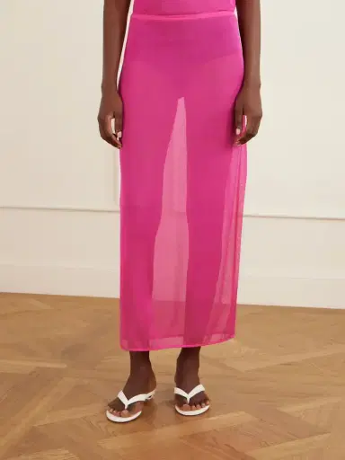 LESET Jack Mesh Midi Skirt | Thumbnail 3 LESET Jack Mesh Midi Skirt | Thumbnail 3