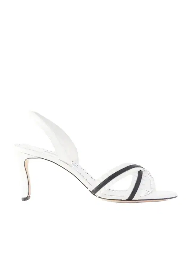 Volusan 70 Ruffled Leather Sandals