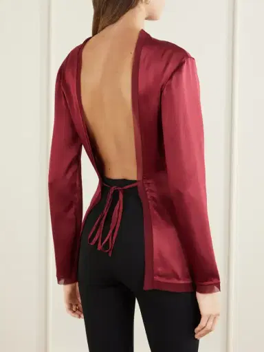 Tove Beau Knotted Silk Blouse | Thumbnail 3 Tove Beau Knotted Silk Blouse | Thumbnail 3