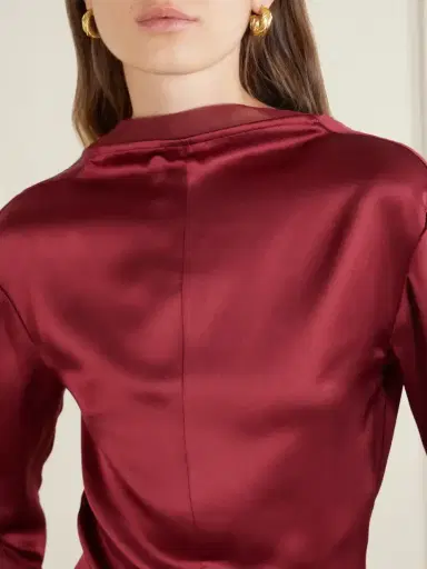 Tove Beau Knotted Silk Blouse | Thumbnail 4 Tove Beau Knotted Silk Blouse | Thumbnail 4