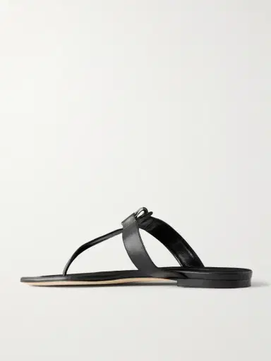 Manolo Blahnik Mionasan Embellished Leather Thong Sandals | Thumbnail 3 Manolo Blahnik Mionasan Embellished Leather Thong Sandals | Thumbnail 3