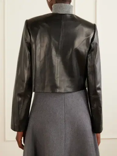 Brandon Maxwell The Ryder Leather Jacket | Thumbnail 3 Brandon Maxwell The Ryder Leather Jacket | Thumbnail 3