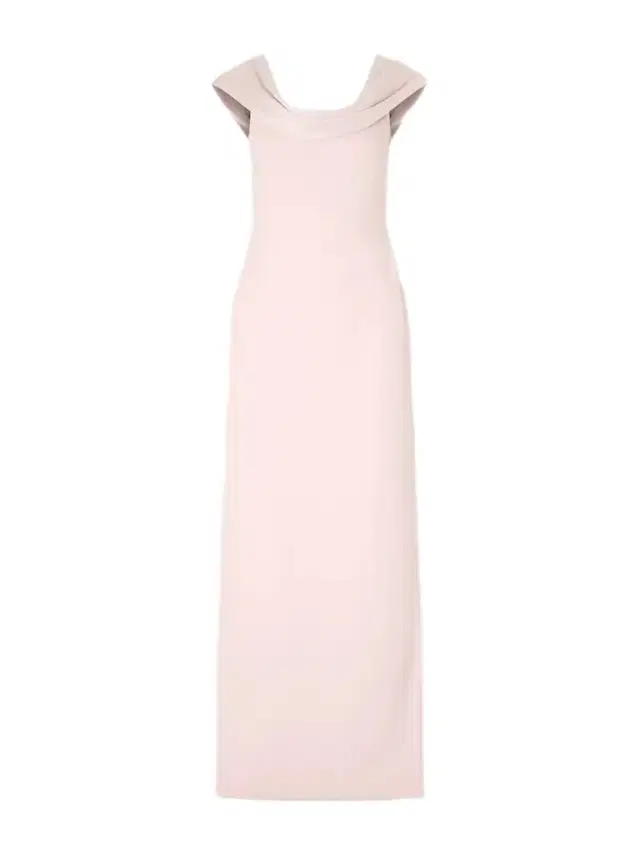 Solace London Adele Draped Satin-trimmed Crepe Maxi Dress