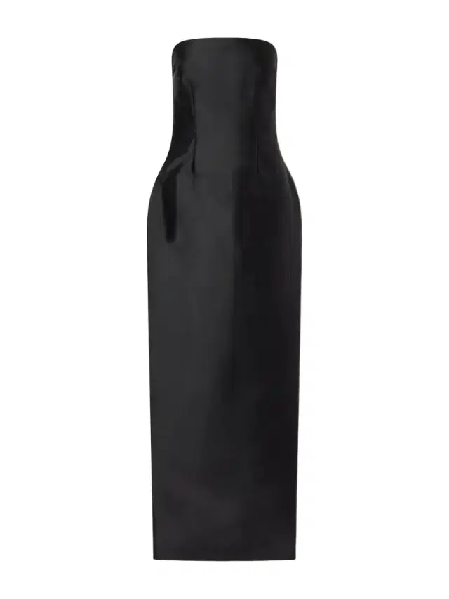 Solace London Ingrid Pleated Satin-twill Gown