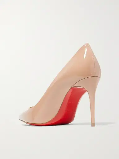 Christian Louboutin Kate 85 Patent-leather Pumps | Thumbnail 3