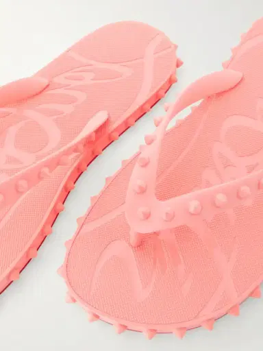 Christian Louboutin Super Loubi Studded Rubber Flip Flops | Thumbnail 5 Christian Louboutin Super Loubi Studded Rubber Flip Flops | Thumbnail 5