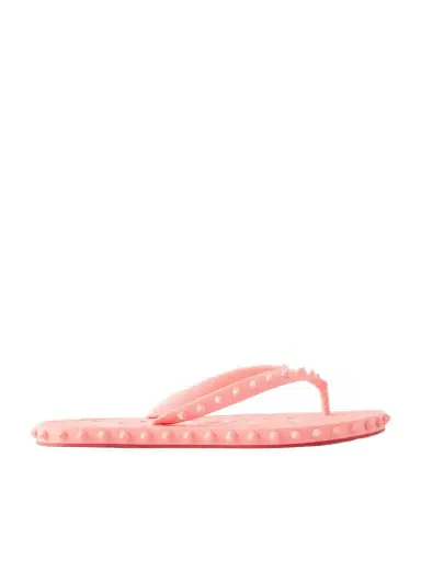 Christian Louboutin Super Loubi Studded Rubber Flip Flops | Thumbnail 1 Christian Louboutin Super Loubi Studded Rubber Flip Flops | Thumbnail 1