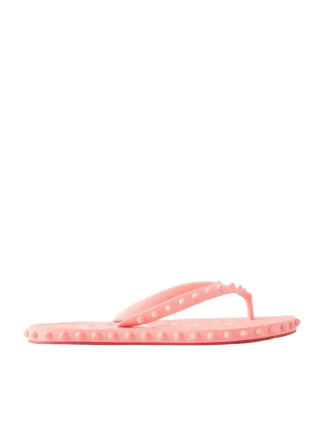 Super Loubi Studded Rubber Flip Flops