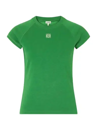 Loewe Anagram Embroidered Cotton-blend Jersey T-shirt | Thumbnail 1 Loewe Anagram Embroidered Cotton-blend Jersey T-shirt | Thumbnail 1