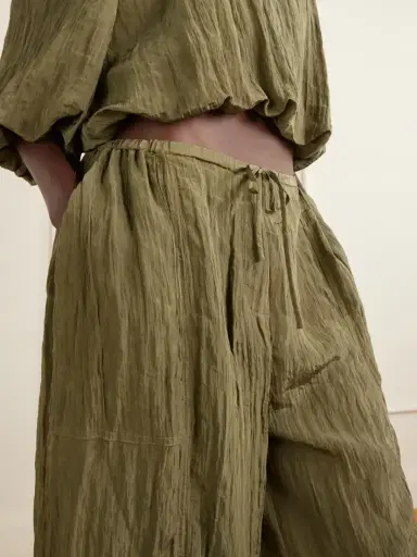 Simkhai Freya Tapered Crepon Parachute Pants | Thumbnail 5 Simkhai Freya Tapered Crepon Parachute Pants | Thumbnail 5