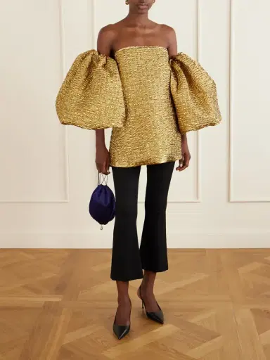 Dima Ayad Cloqué Blouse | Thumbnail 2